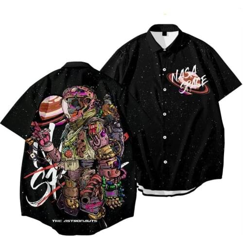 Summer Streetwear Japanese Samurai Kimono Shirt Men Fashion Harajuku Cardigan Blouse Jacket Asian Coat Vintage Tee Shirt