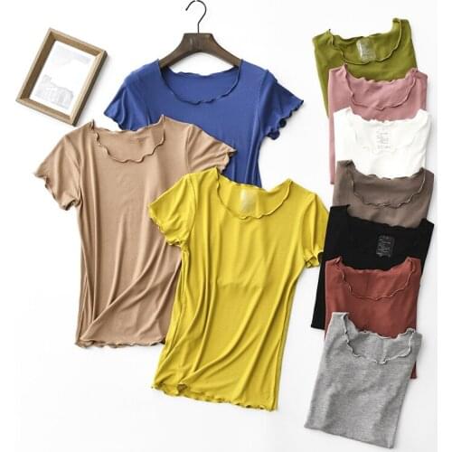 Женские короткие футболки Sifafos China At AliExpress