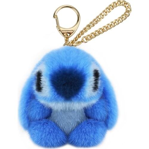 {Cute Koala } Copenhagen Mink Fur New Fur Pendant Car Keychain Bag Pendant