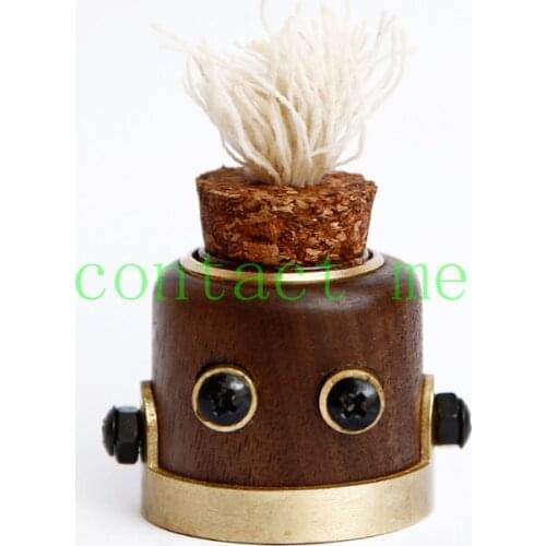 [Steampunk car diffuser] car brass solid wood creative essential oil aromatherapy clip air outlet creative ornaments