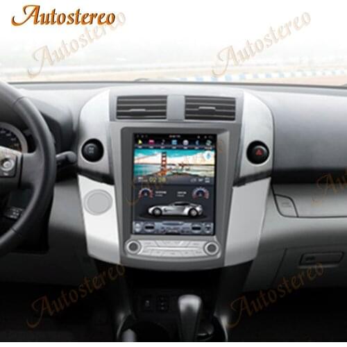 Tesla Style Android 9.0 6 Core Car GPS Navigation For Toyota RAV4 2006-2012 Stereo Headunit Multimedia Player Auto Radio Carplay