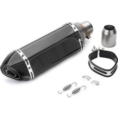 51mm Motorcycle Exhaust Pipe Escape Moto With DB Killer For NC750X CBR300 GSX750R K6 R6 Muffler