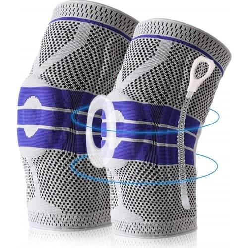 1Pcs Knee Brace Compression Sleeve Elastic Knee Wraps Patella Support Strong Meniscus Protection Running Gym Kneedads Protector