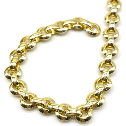 10meters/Lot Accessories Wholesale Jewelry Necklace Gold Chain For Mens