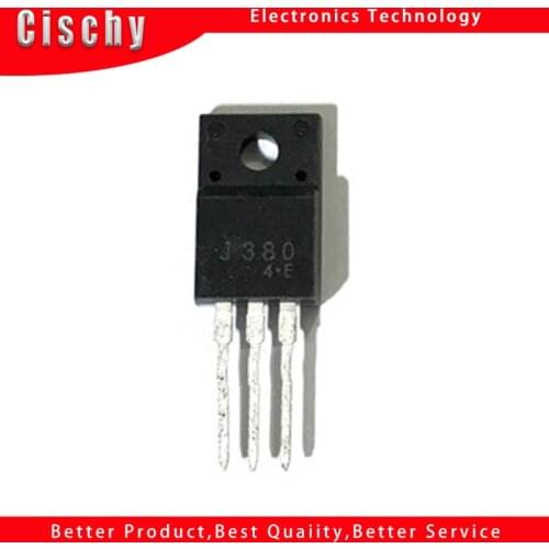 10pcs 2SJ380 TO-220F J380 TO220F and original In Stock
