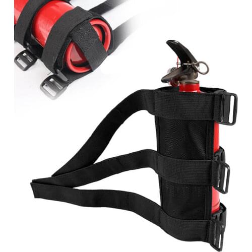 Auto Nylon Cars Fire Extinguisher Fixing Holder Bracket Belt Straps Universal