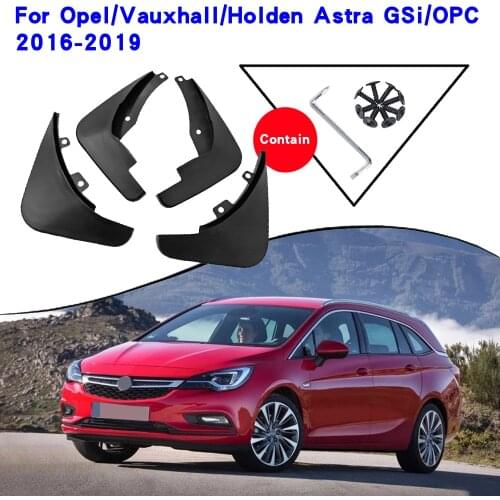 Car Fender Accessories For Opel Vauxhall Astra K GSi OPC 2016-2019 Mudguards Splash Guards Fender Mudflaps Car Fender Mud Flaps