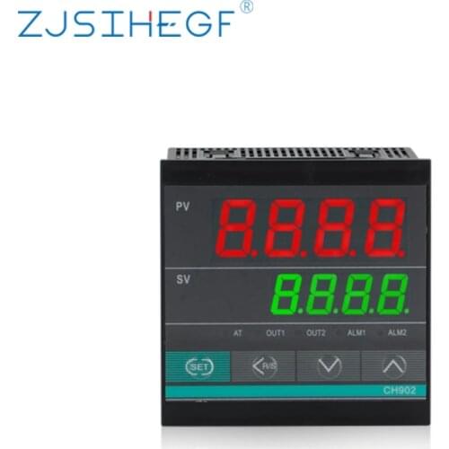 CH902 96x96mm Multy Input K E J PT100 0-10V 4-20mA Voltage PID Output SSR Relay AC 220V 24VDC 380VDC Temperature Controller