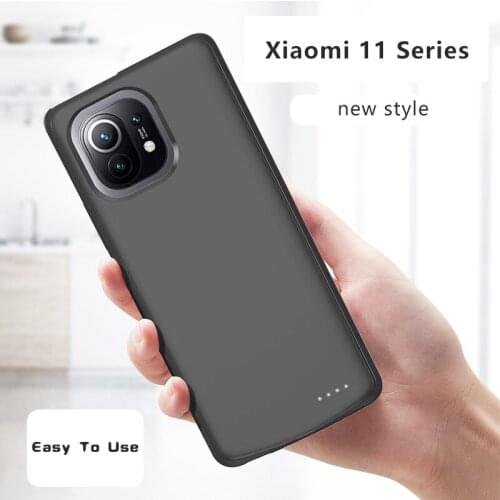 Battery Charging Case Charger Case For Xiaomi 11 Pro Mi 11 Battery Case For Xiaomi 11 11 Pro Mi 11 11 Pro Power Case Power Bank
