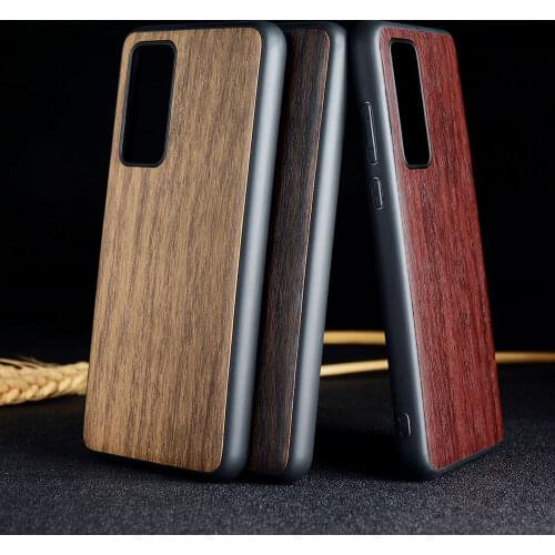Simulation Wood grain case for Huawei P40 Pro Plus P40 Lite E with Pastoral design,TPU+PC 2in1 material ,for Huawei P40 case