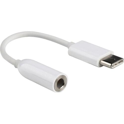 Type-C To 3.5mm Earphone Cable Adapter Usb 3.1 Type Audio For Xiaomi To 2 Female Male C Max2 3.5 Letv Pro AUX Jack Mi6 2 6 D8V8
