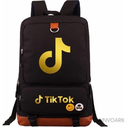 TIK TOK Cool Backpacks For Boy Girl School Bags Rucksack Teenagers Children Daily Travel Backpack Mochila Gifts