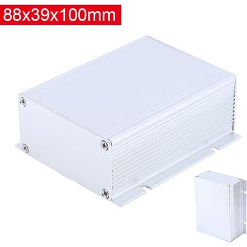 Extruded Aluminum Enclosure Electronic Power PCB Instrument Box Casewith Corrosion Resistant 88x39x100mm NEW