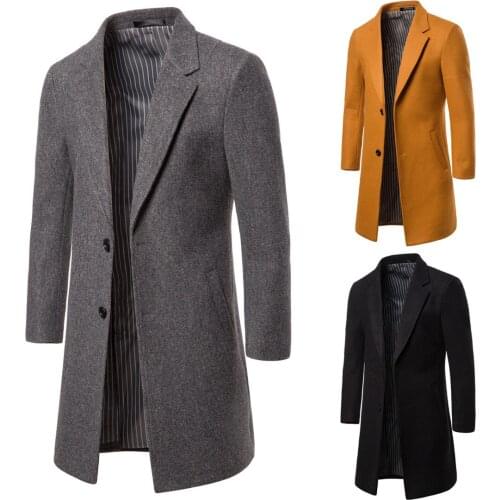 Autumn and winter new coats plus size woolen coat