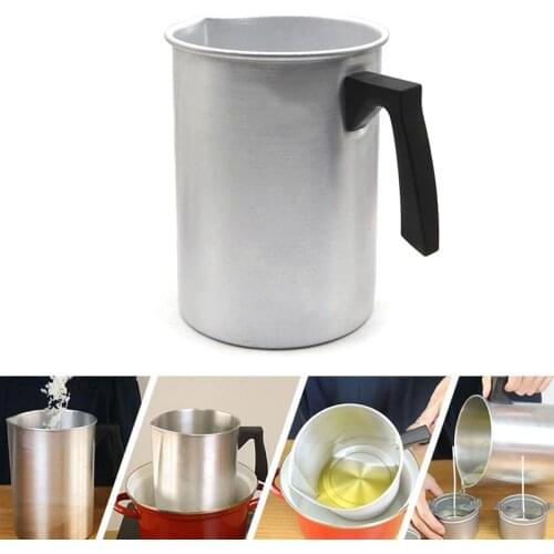 Candle Melting Pot 1.2L 3L Wax Melting Cup Wax Melting Pot Candle Making Pouring Pot For Home DIY Candle Making Tool