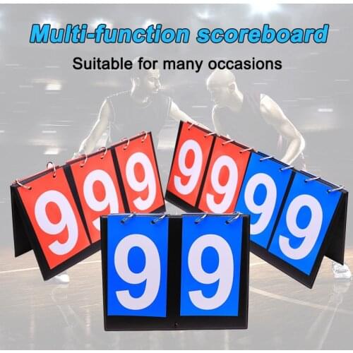 Portable Sports Competition Scoreboard Multi Digits Sports Score Board Table Tennis Basketball Badminton Football Volleyball