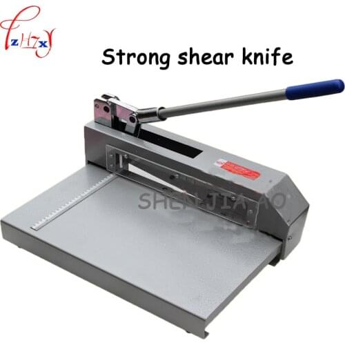 XD-322 Small strong shear cutter thin iron copper plate circuit board cutting machine 1 pc