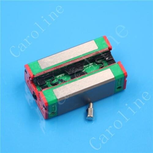 Slider block for Inkjet printer Guide rail sliding block HIWIN QEH15CA Slider for Xuli Skycolor printer sliding block QEH25CA