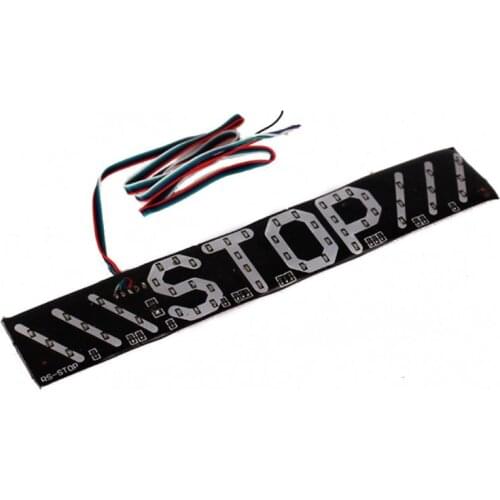 LED Motorcycle Light Flash STOP Indicator Lamp Brake Turn Driving Taillight