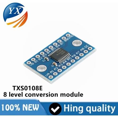 TXS0108E Eight-bit two-way voltage conversion full duplex 1.8V/3.3V/5V 8-way level conversion module/HW-0108