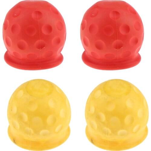 Universal 50mm Tow Ball Cover Caps Towing Hitch for Caravan Trailer 4x