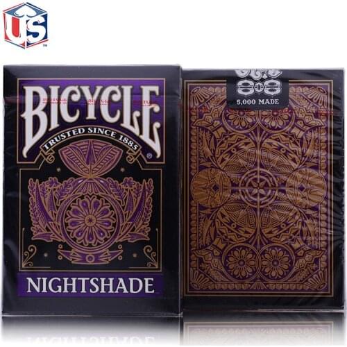 1 deck Bicycle Nightshade Playing Cards High Quality Playing Cards New Poker Cards for Magician Collection Card Game