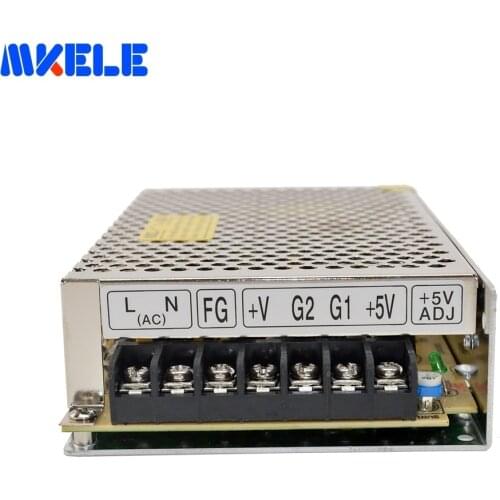High Quality Dual Switching Power Supply AC DC Converter D-50A 50W 5V 6A 12V 2A AC To DC Output Power Supply From Makerele
