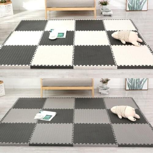10Pcs Thickening Mat For Kids Children Foam Floor Childrens Stitching Crawling Climbing Home Bedroom Living Room Tatami PlayMat