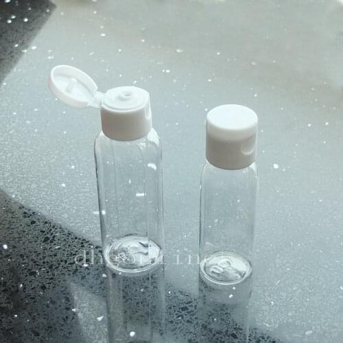 20 Pcs 30ml Empty Hard Plastic Partial Shipments Travel Bottles Turn Screw cover