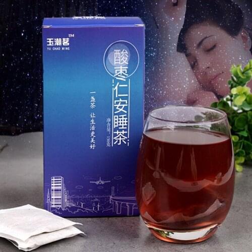 Free shipping 150g/box of jujube seed sleep tea, lily teabag, sleep tea