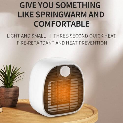 Electric Wall Heater Mini Portable Plug-in Space Warmer For Indoor Heating Camping Any Place Hand Warmer Home Accessories