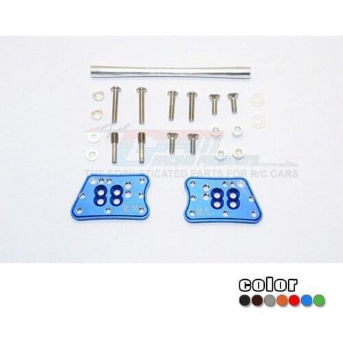 GPM ALUMINIUM REAR ADJUSTABLE MOUNT FOR ORIGINAL SHOCK TOWER For AXIAL SCX10 II 90047 RC Upgrade