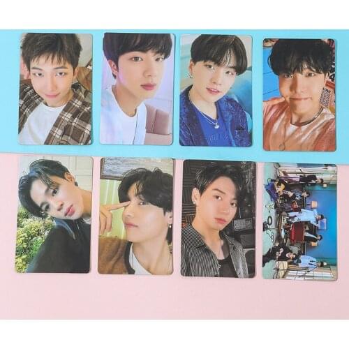 KPOP Bangtan Boys New Album Lomo Card Poster BE M2U 2021 Winter Package Flowers FLO PhotoCard JK V JIMIN SUGA HdPhotoFans Gifts
