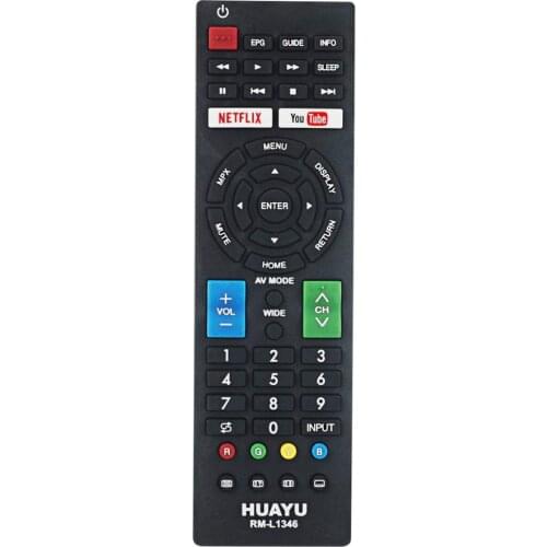 Remote Control for Sharp TV GA965wjsa G0026kj G0025kj G0023kj G1061sa G1069pesa G1071sa G1076pesa G1077pesa G1078pesa G1084pesa