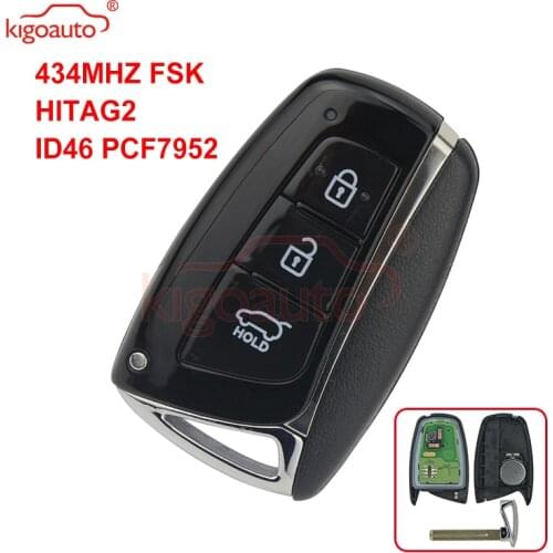 Kigoauto 95440 2W600 smart key 3 button 433.9Mhz for Hyundai Santa Fe 2013 2014
