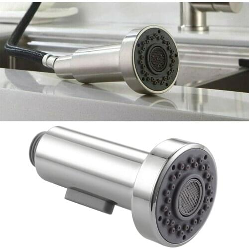 Kitchen Bathroom Tap Faucet Pull Out Shower Head Water Spray Replacement Head ABS Sprinkler
