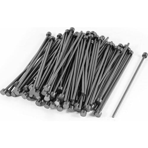2.5mm Diameter Round Tip Steel Straight HSS Ejector Pin