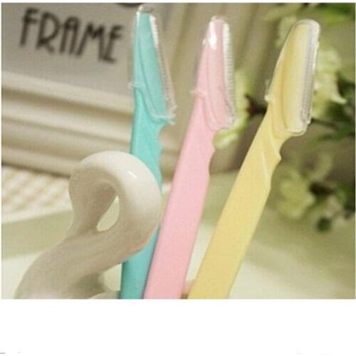 Women Razor Eyebrow Trimmer Eye Brow Shaping Blades Shaver Brow Knife Facial Razor Face Hair Remover Cosmetic Makeup Tools