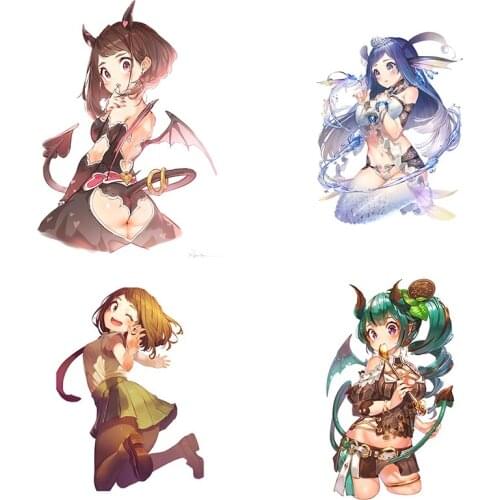 Three Ratels CDM136 Tokyo animation sex girl car stickers for motorcycle