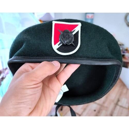 United States US Army 6th Special Forces Group Wool Green Beret Special Operations Diving Supervisor Military Hat 1963~1971