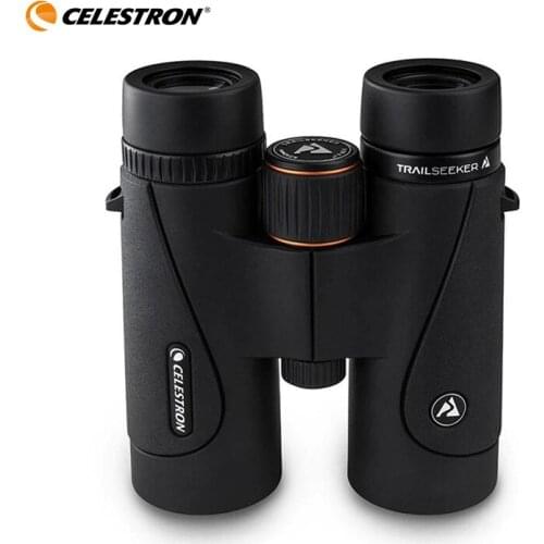 Celestron 71406 TrailSeeker 10x42 Binoculars BAK4 Optic Night Vision telescopes for birds watching camping Hunting concerts