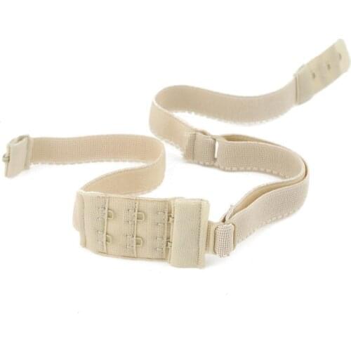 Bra Cross Strap Low Back Bra Straps Adjustable Bra Ladies Hook Clip Strap Back Accessories Slip Shoulder Intimates Extender T4M1