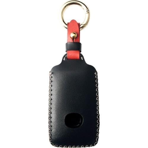 Genuine Leather Car Key Cover key Case For Mazda 3 Alexa CX4 CX5 CX8 2019 2020 3Button Smart Remote Car Key