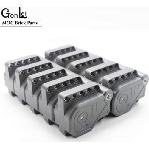 High-Tech Mechanical Cars Parts Pullback Motor 6x3x5 MOC Building Blocks Bricks Model Educational DIY Toys Compatible with 12799