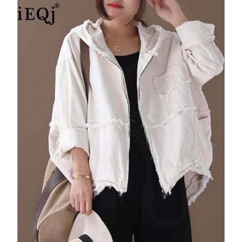 IEQJ Women's Hooded Jackets