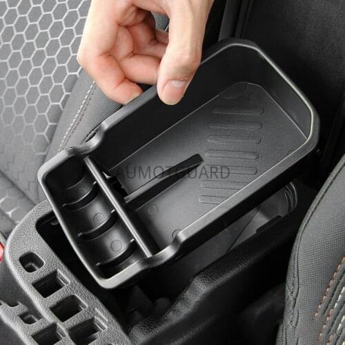Central Armrest Storage Box Car Console Arm Rest Container Auto Interior Accessories For Jeep Compass 2017-2019