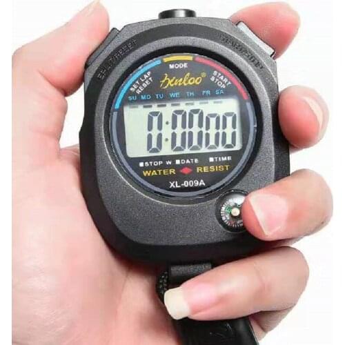 Ganxin 2020 New Product Waterproof Digital LCD Stopwatch Chronograph