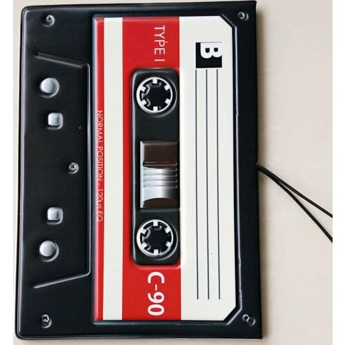 New Style Cartoon Tape Travel Passport Cover,Card Bag,Porte Carte Simple,PVC Leather Business 3D Credit Card Holder