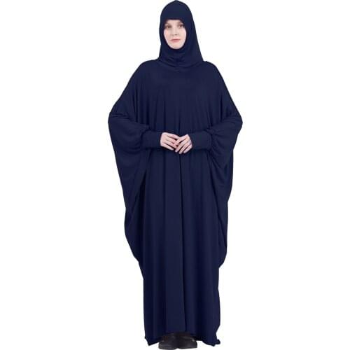Prayer Dress Women Ramadan Islamic Clothing Formal Muslim Garment Hooded Dubai Turkey Namaz Long Jurken Abaya Hijab Kimono