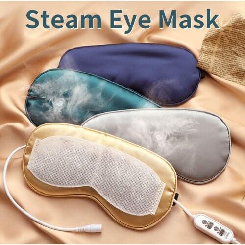 Silk Sleeping Mask Eye Shield Plugs Relax Eye Cover Multifunctional Devices Sleep Mask With U-Shaped Pillow Cover Anti-Noise